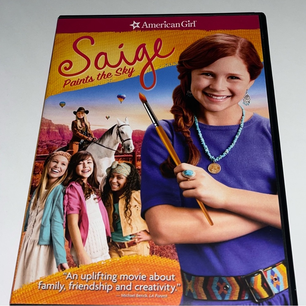 American Girl Saige Paints the Sky‎ DVD